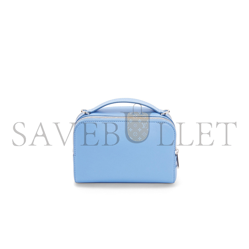 LOEWE MINI CROSSBODY CAMERA BAG IN SATIN CALFSKIN C565R41X05 (18*13*8.5cm)
